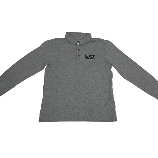 Ea7 Emporio Armani Langarm Poloshirt M