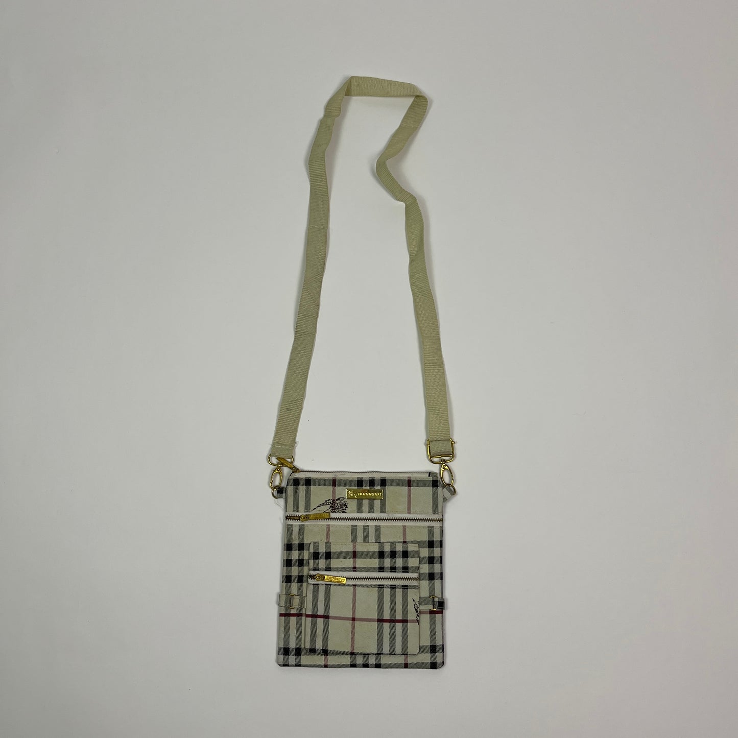 Vintage Burberry Nova Check Umhängetasche