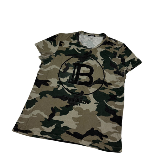 Balmain Paris Camouflage Tshirt M