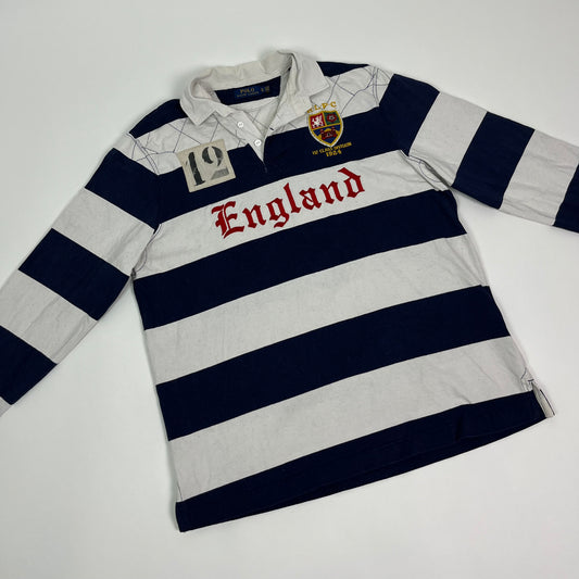 Ralph Lauren Langarm Poloshirt XL