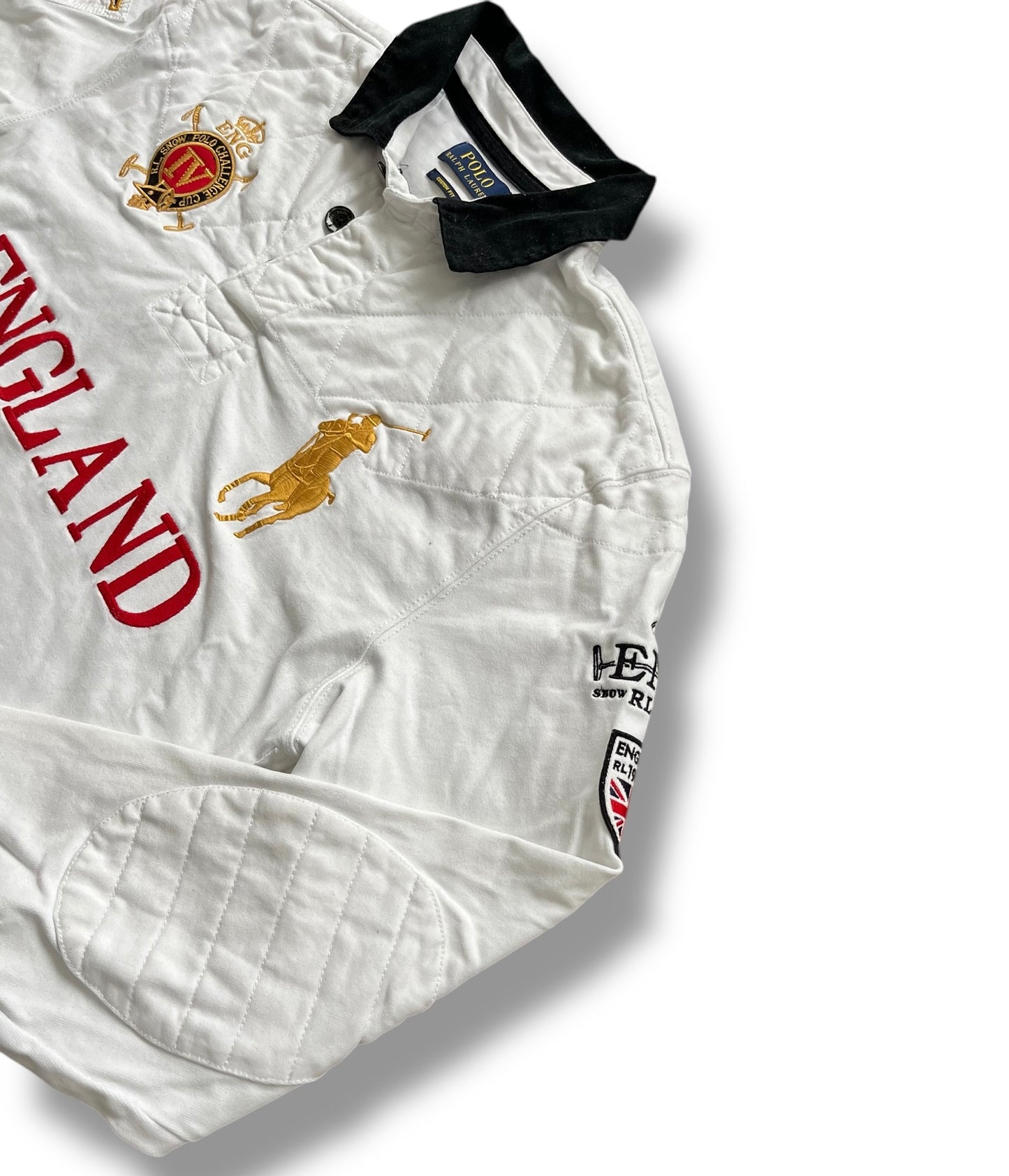 Polo Ralph Lauren England Langarm Poloshirt