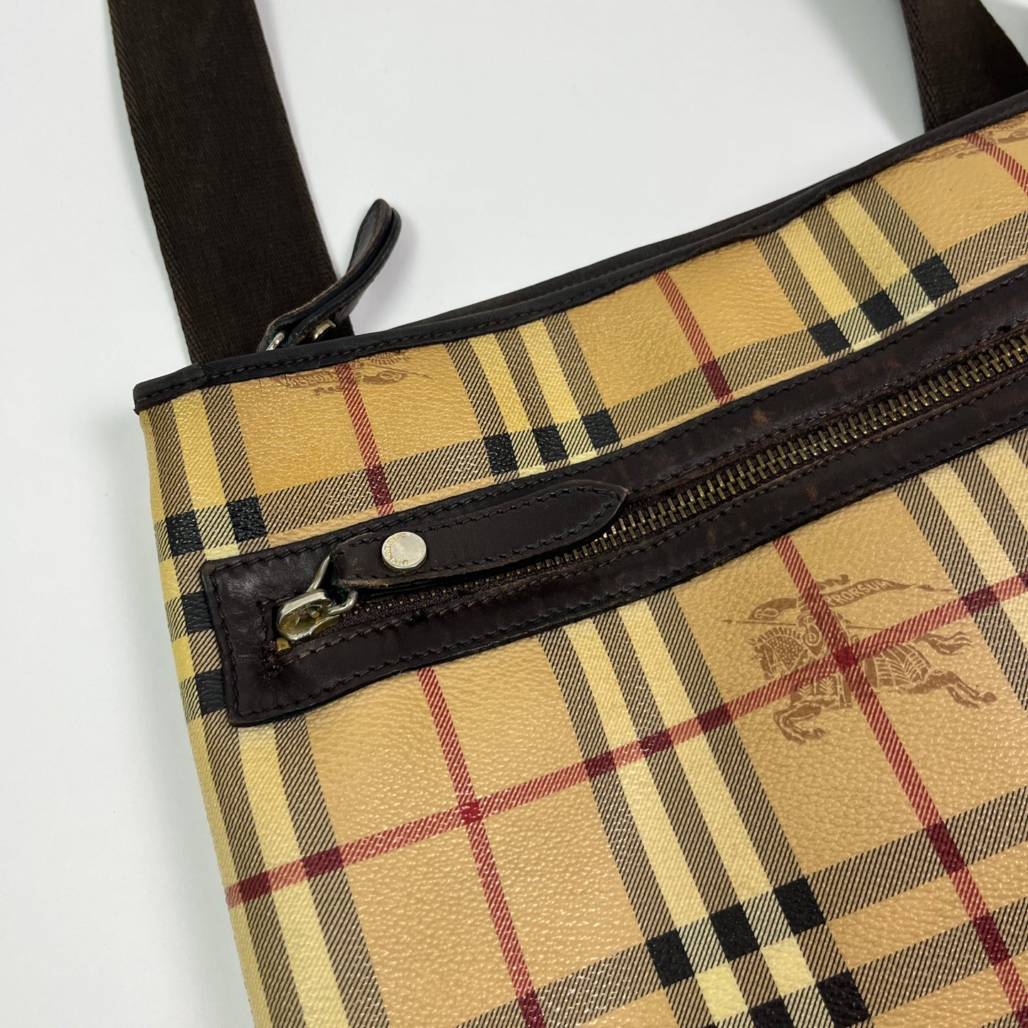 Vintage Burberry Nova Check Umhängetasche