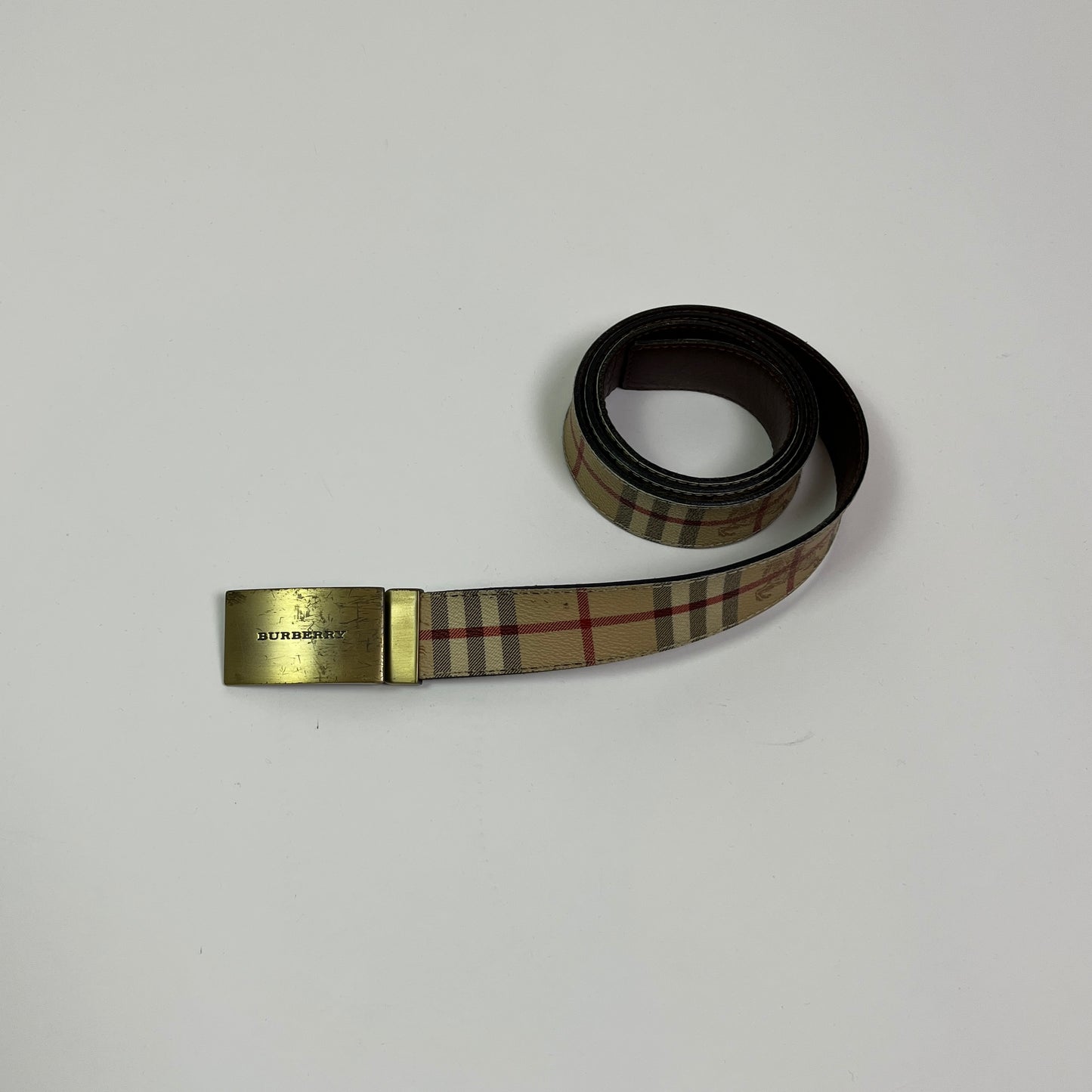 Vintage Burberry Novacheck Gürtel