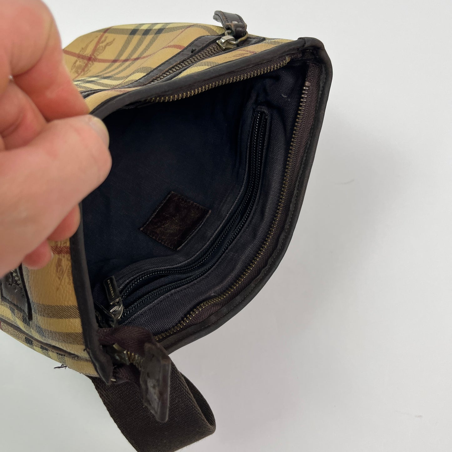 Vintage Burberry Nova Check Umhängetasche