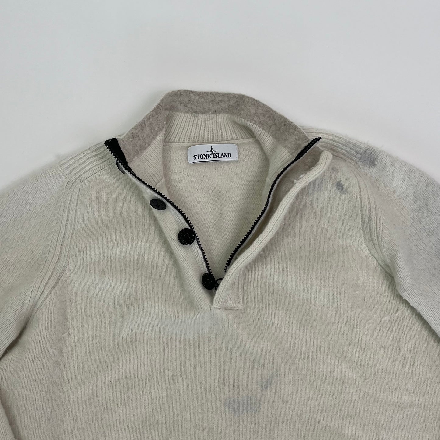 Stone Island 1/4 Stricksweater M