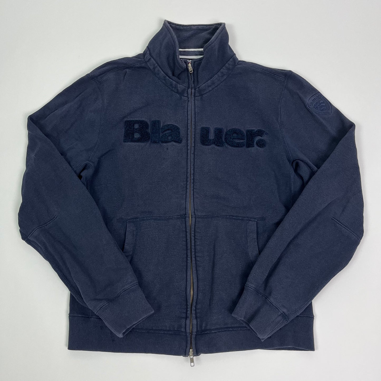 Blauer Zipper XL