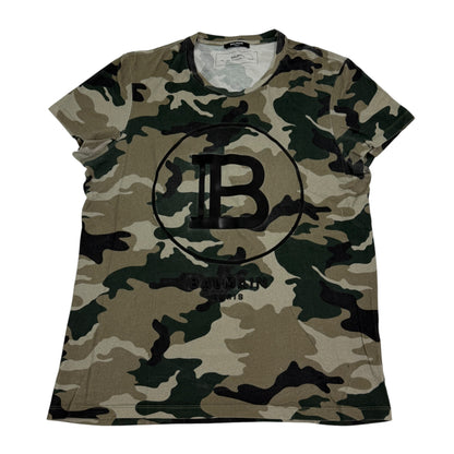 Balmain Paris Camouflage Tshirt M