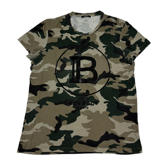 Balmain Paris Camouflage Tshirt M
