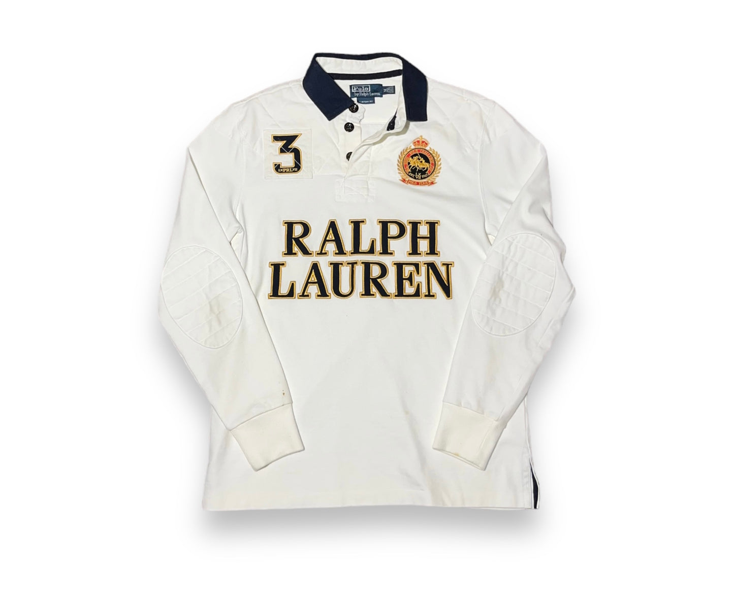 Polo Ralph Lauren Rugby Langarm Poloshirt