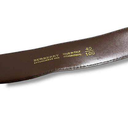 Burberry Novacheck Gürtel