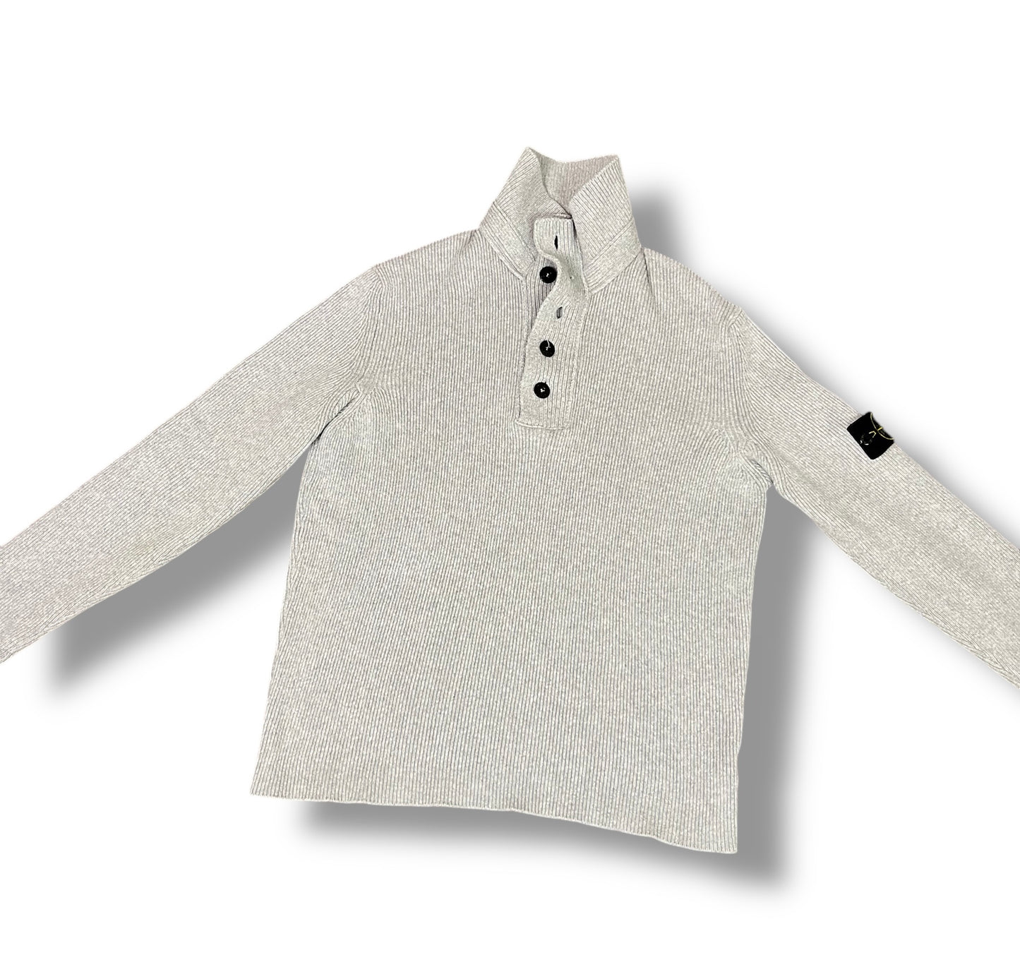 Stone Island 1/4 Kragen Stricksweater