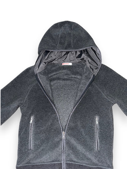 Prada Linea Rossa zipper/kapuzenjacke