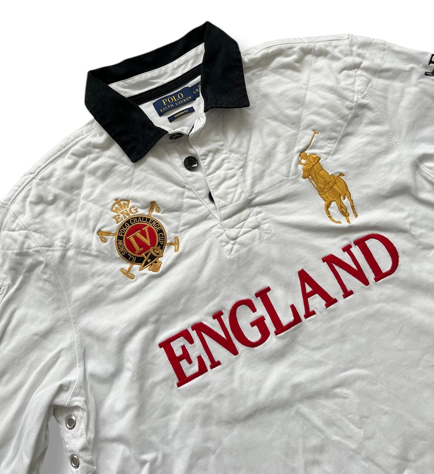 Polo Ralph Lauren England Langarm Poloshirt