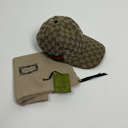 Gucci GG Monogramm Canvas Cap beige
