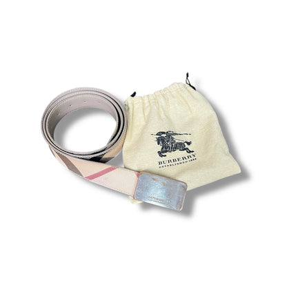 Burberry Novacheck belt