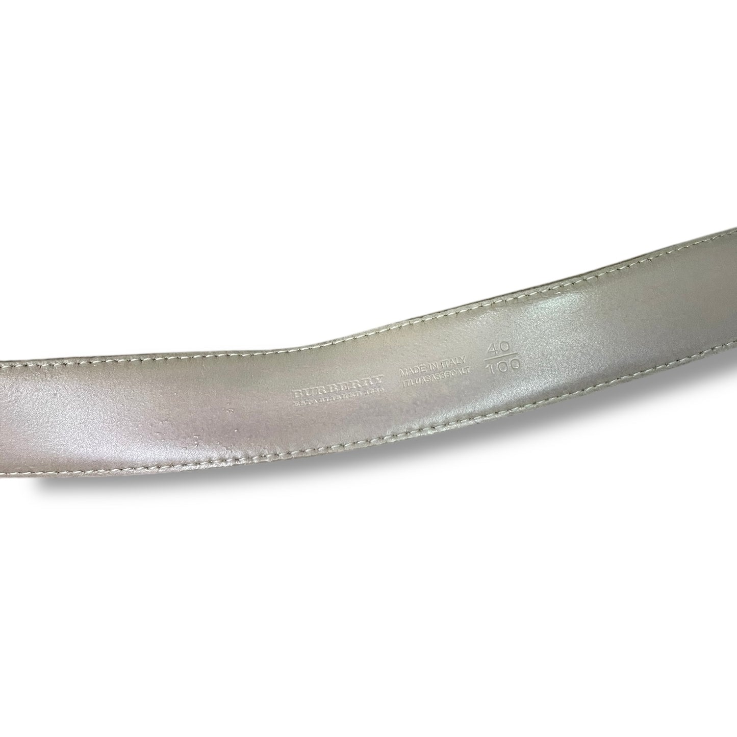 Burberry Novacheck belt