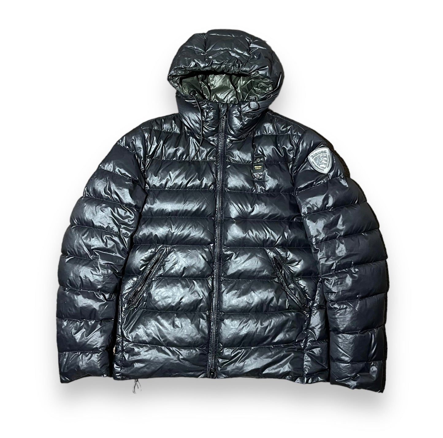 Blauer Puffer jacket