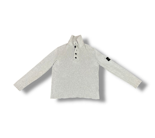 Stone Island 1/4 Kragen Stricksweater