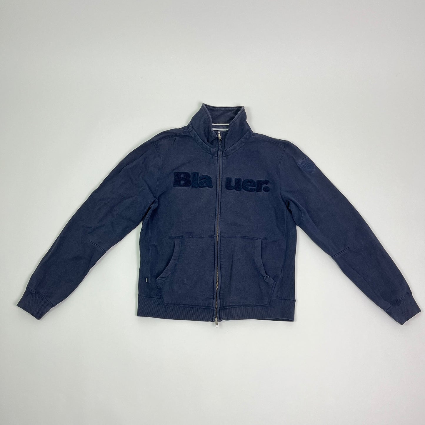 Blauer Zipper XL