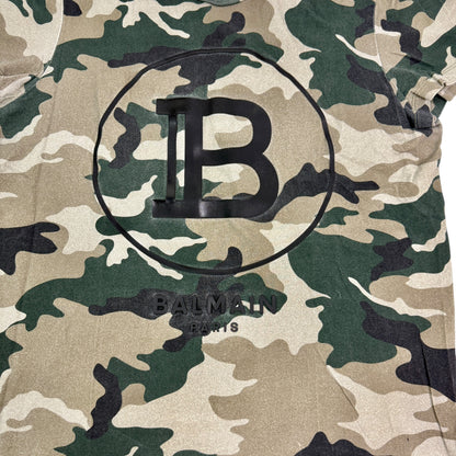 Balmain Paris Camouflage Tshirt M