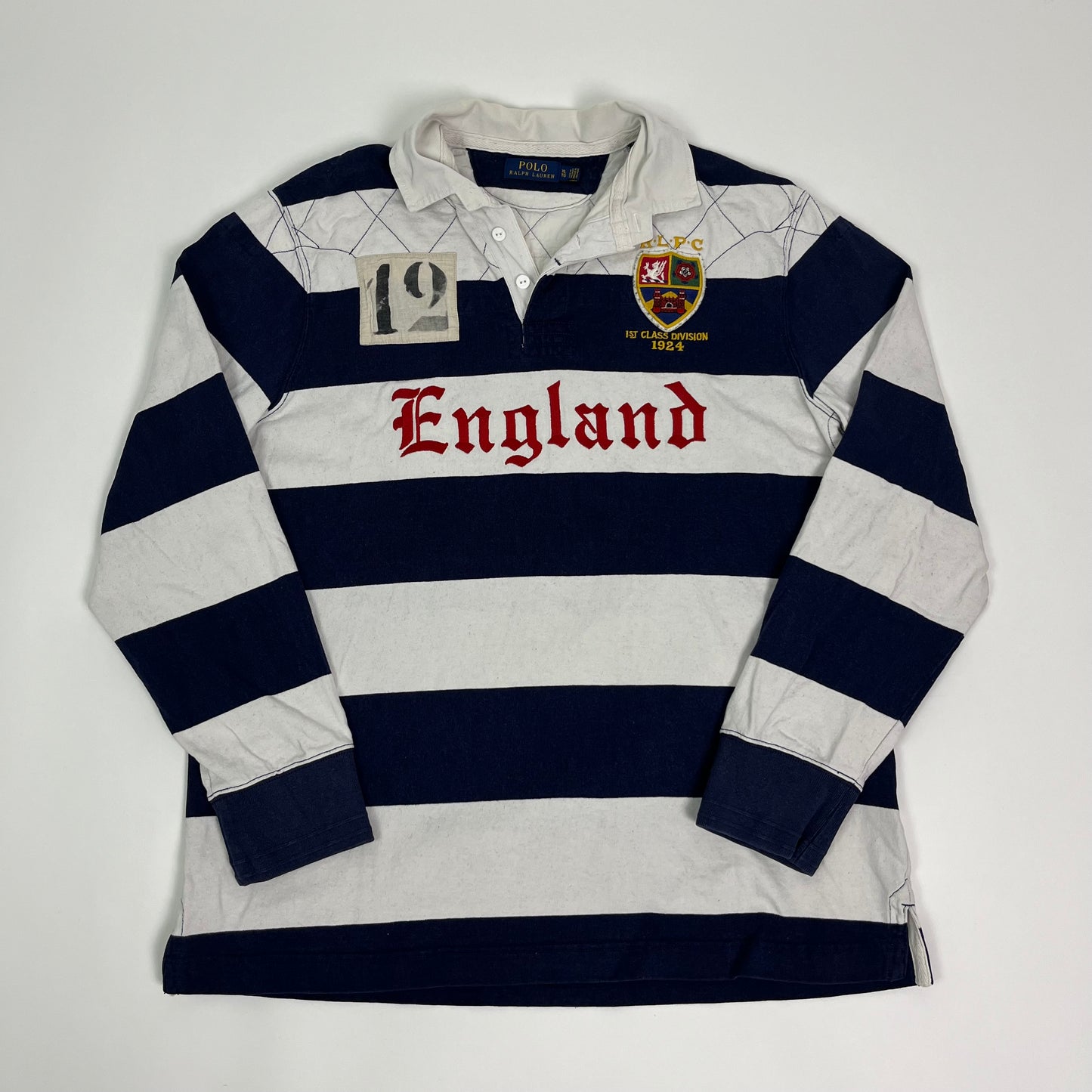 Ralph Lauren Langarm Poloshirt XL