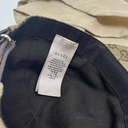Gucci GG Monogramm Canvas Cap beige