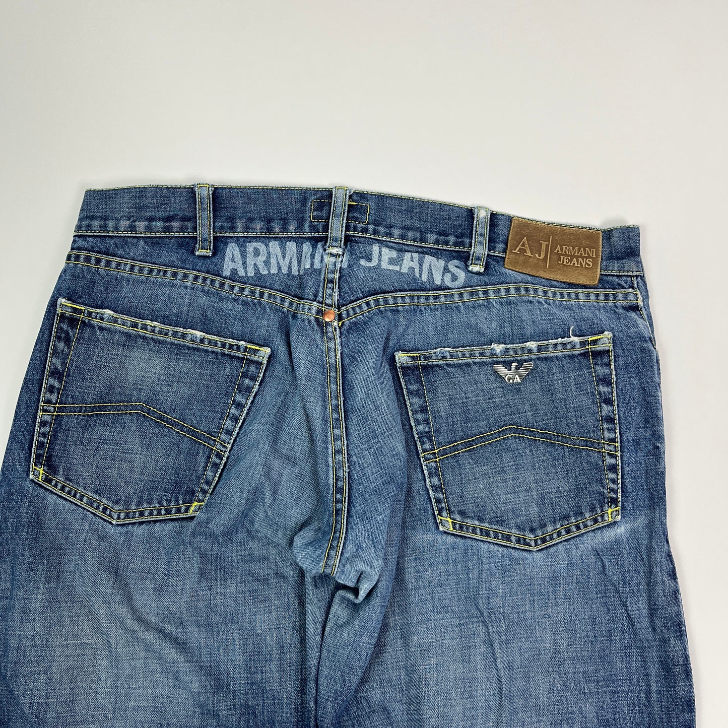 Armani Jeans mit backprint
