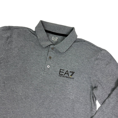 EA7 Emporio Armani Langarm Poloshirt M