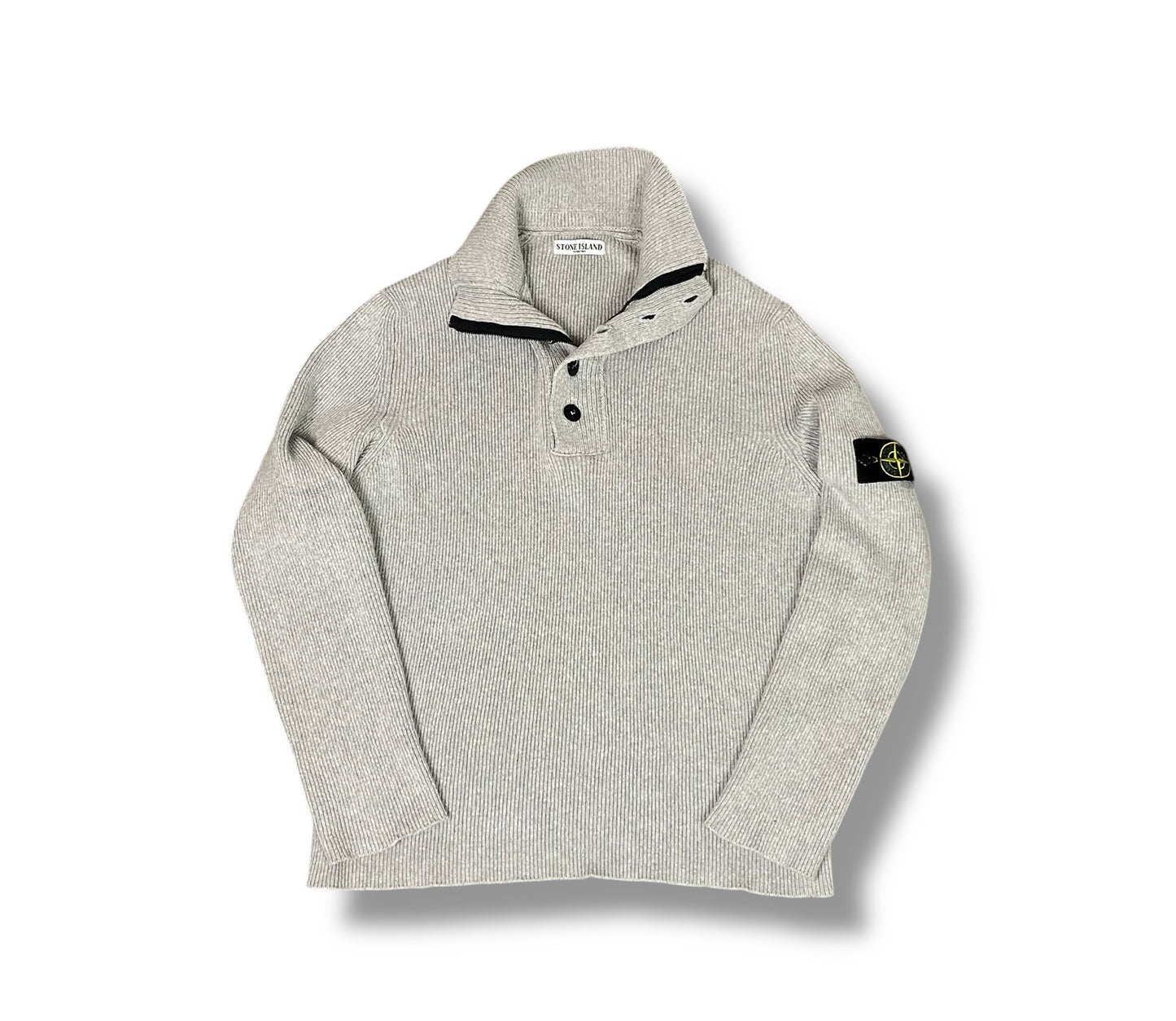 Stone Island 1/4 Kragen Stricksweater