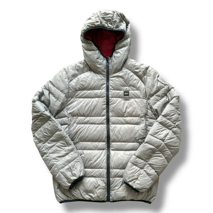 Blauer Pufferjacket M