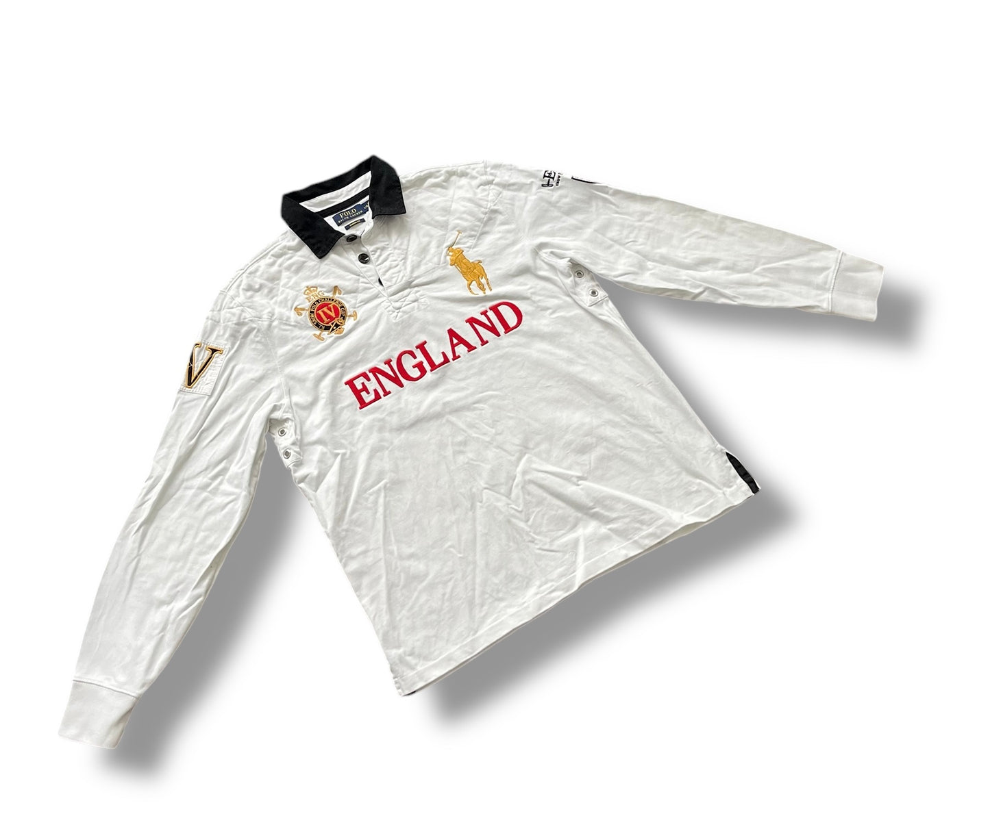 Polo Ralph Lauren England Langarm Poloshirt