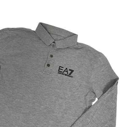 Ea7 Emporio Armani Langarm Poloshirt M