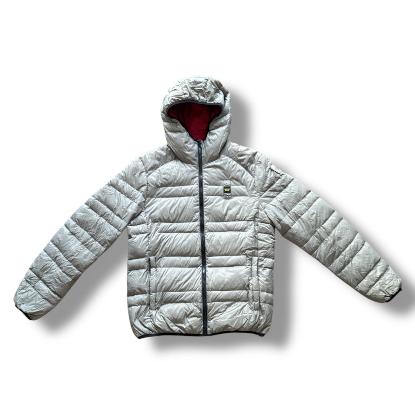 Blauer Pufferjacket M