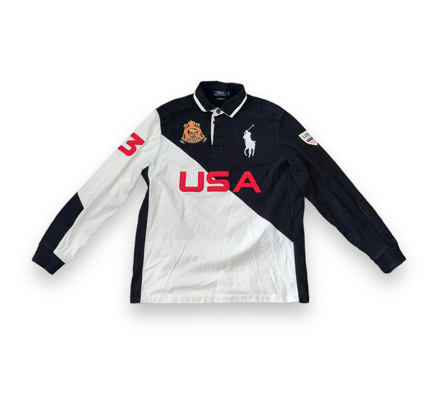 USA Polo Ralph Lauren Langarm Poloshirt