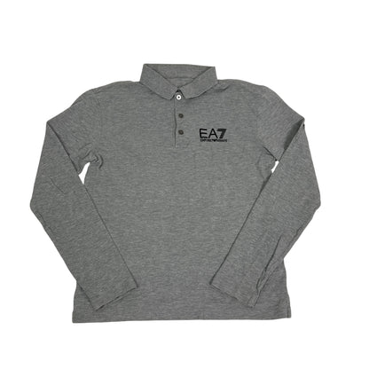 Ea7 Emporio Armani Langarm Poloshirt M
