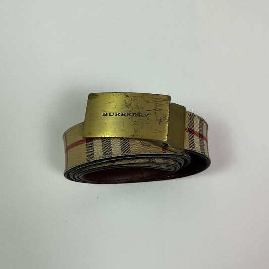 Vintage Burberry Novacheck Gürtel