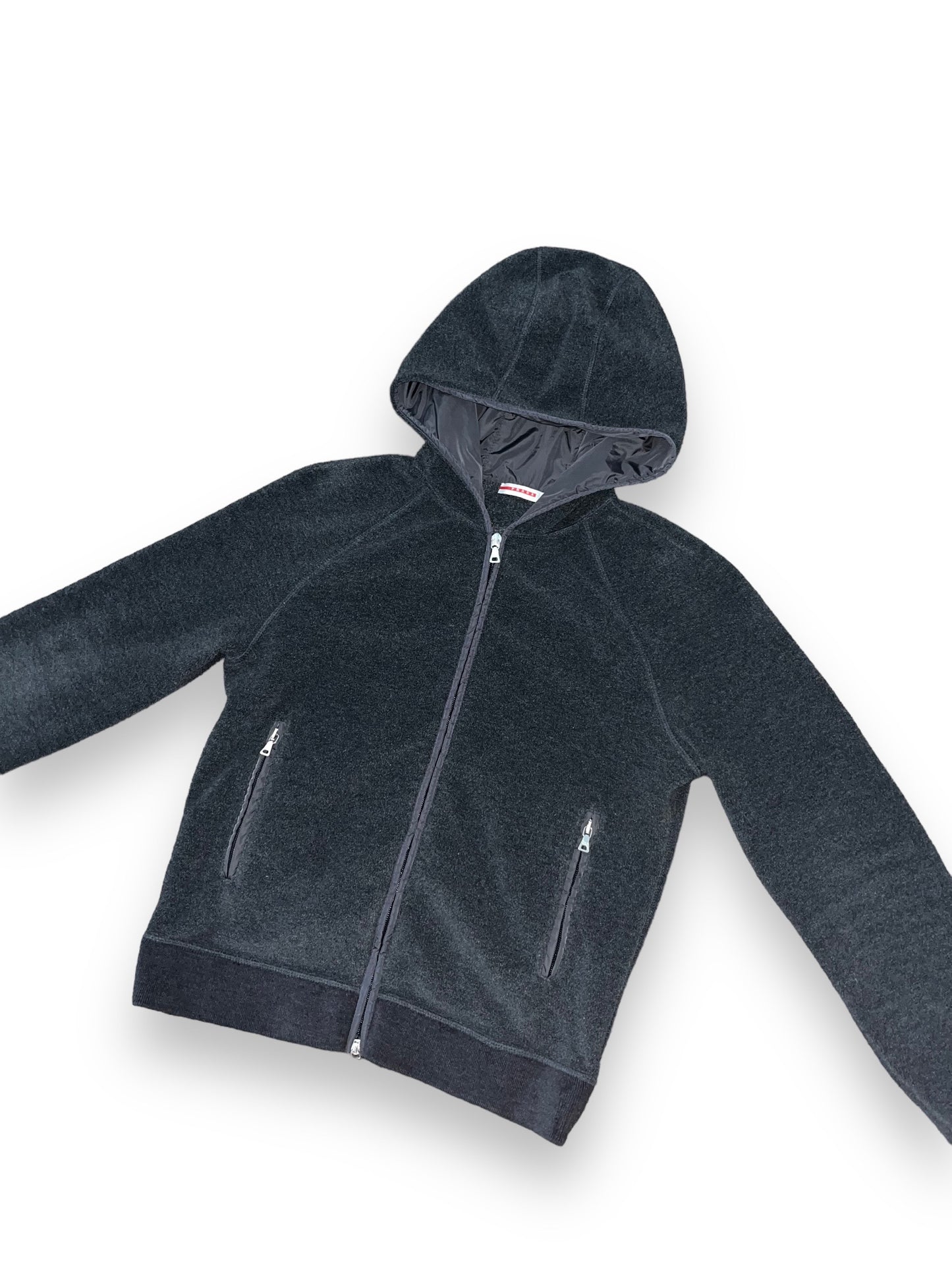 Prada Linea Rossa zipper/kapuzenjacke