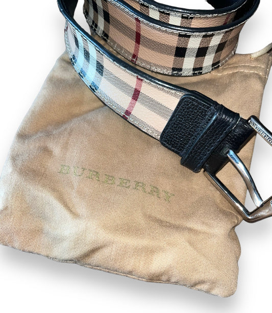 Burberry Nova Check Belt
