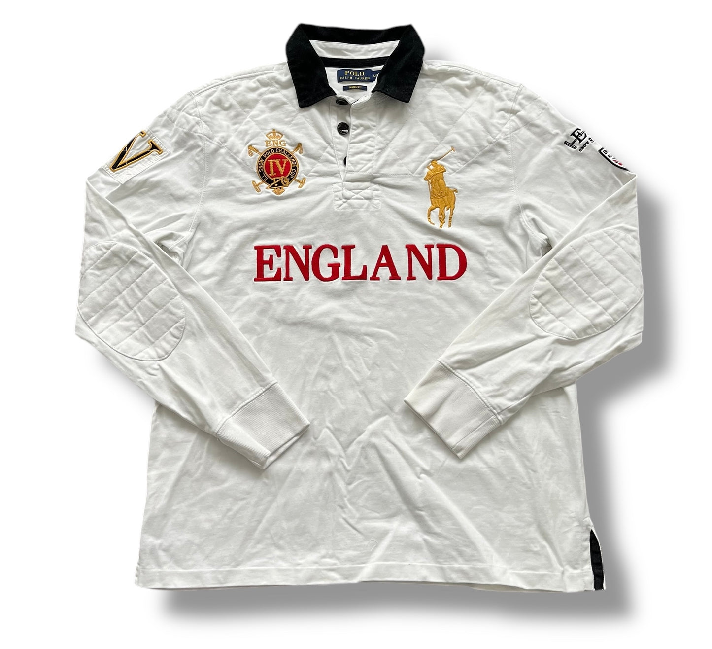 Polo Ralph Lauren England Langarm Poloshirt