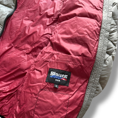 Blauer Pufferjacket M