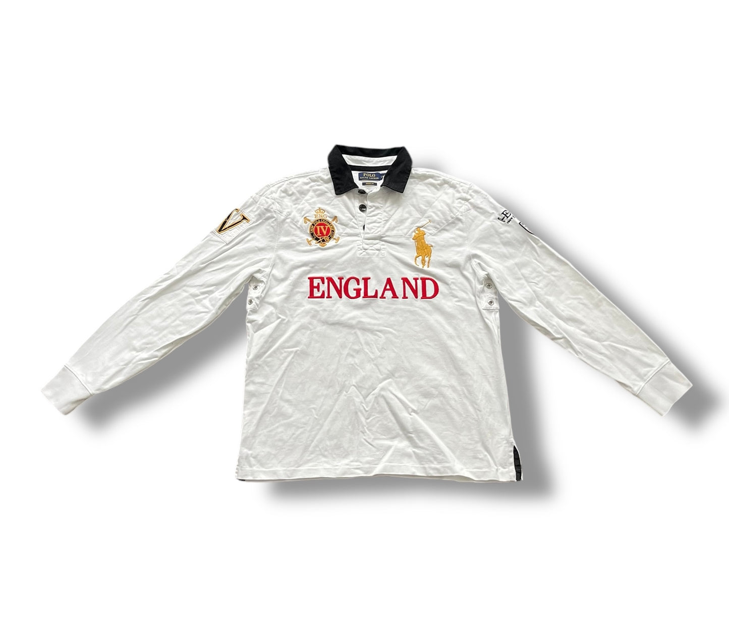 Polo Ralph Lauren England Langarm Poloshirt