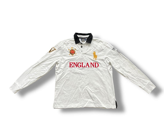 Polo Ralph Lauren England Langarm Poloshirt