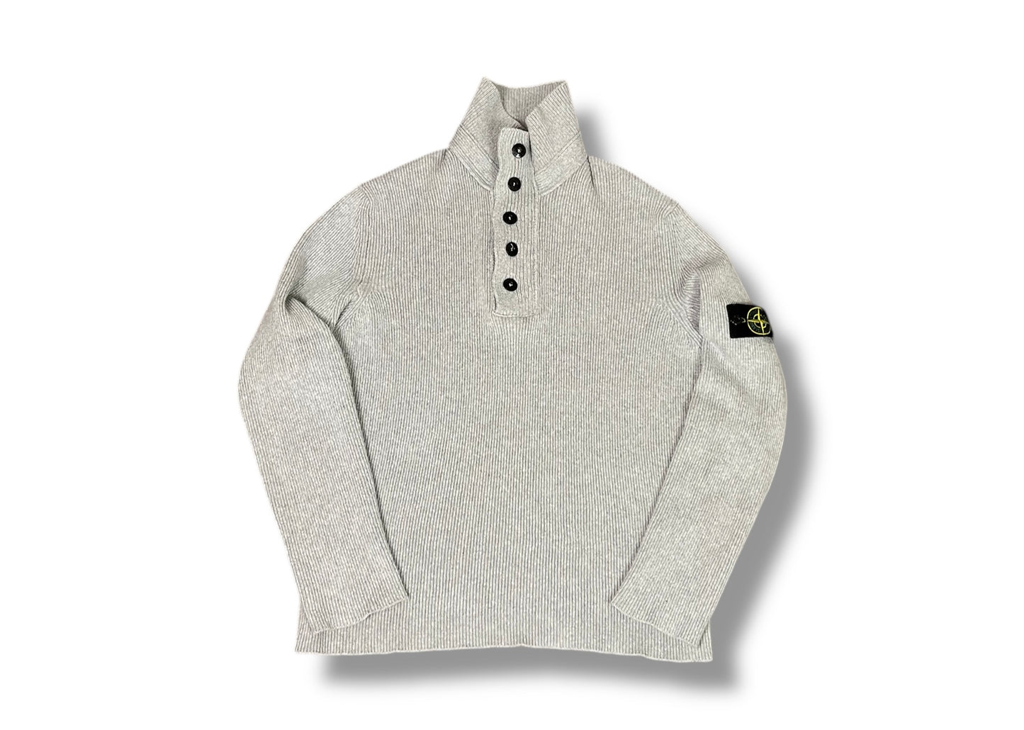 Stone Island 1/4 Kragen Stricksweater