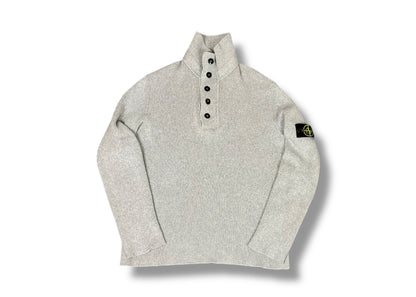 Stone Island 1/4 Kragen Stricksweater